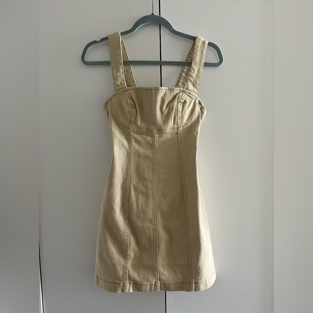 Urban Outfitters Tan Mini Dress